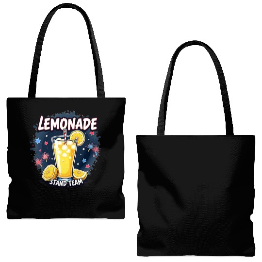 Lemonade stand team Tote Bags (AOP)