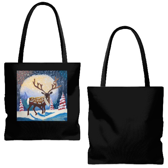 Christmas raider Tote Bags (AOP)