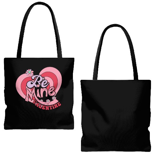 Be Mine Valentine Tote Bags (AOP)