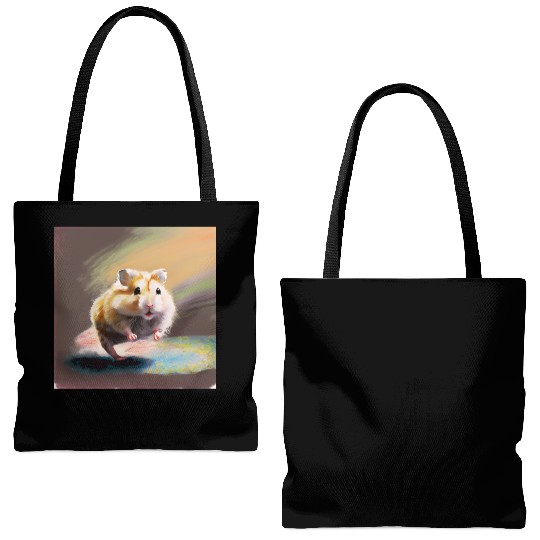 Super hamster Tote Bags (AOP)