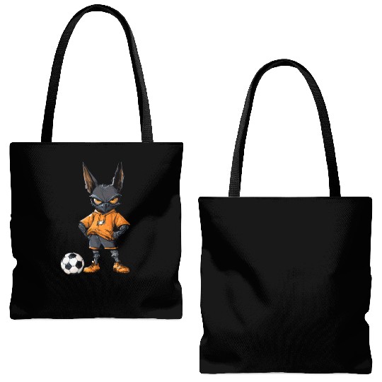 Bat soccer Tote Bags (AOP)