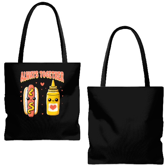 Valentine Day, Coquette Valentine Tote Bags (AOP)