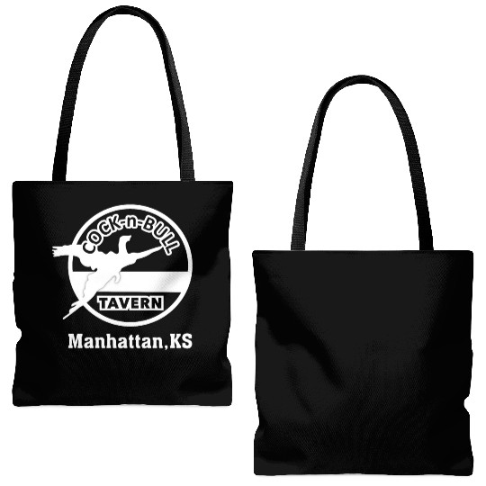 Cock N Bull Tavern Manhattan Tote Bags (AOP)