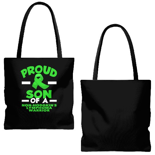 Non-Hodgkin Lymphoma Awareness Proud Son Tote Bags (AOP)