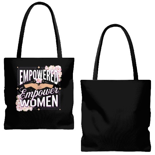 strength in sisterhood Tote Bags (AOP)