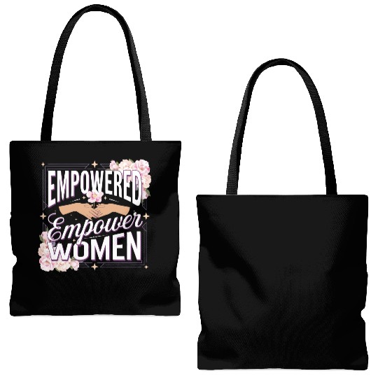 strength in sisterhood Tote Bags (AOP)