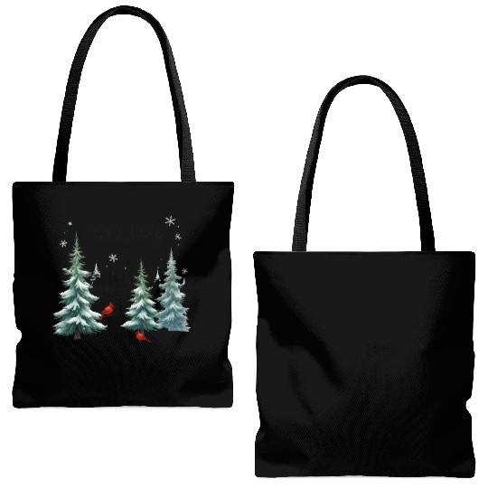 season's greetings Tote Bags (AOP)