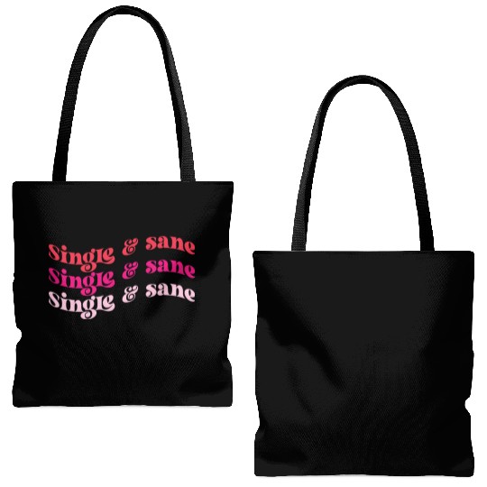 Valentines Day, Retro Valentine, Coquete Valentine Tote Bags (AOP)