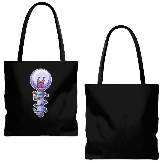 K-Pop Korean Pop Music South Korea Kpop Lightstick Tote Bags (AOP)