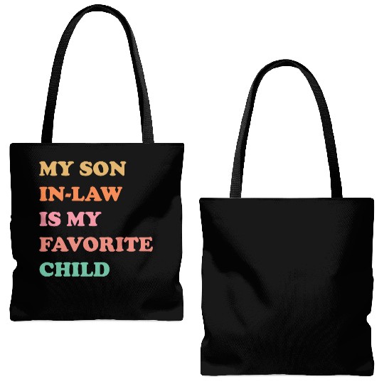 My Son In Law Is My Favorite Child Mothers Day Tote Bags (AOP)