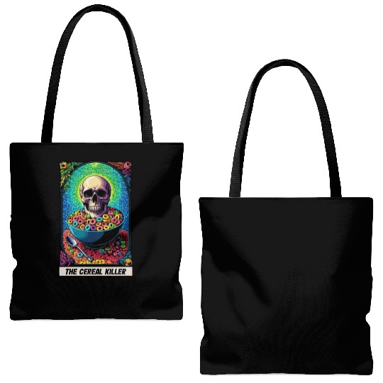 The Cereal Killer Tote Bags (AOP)