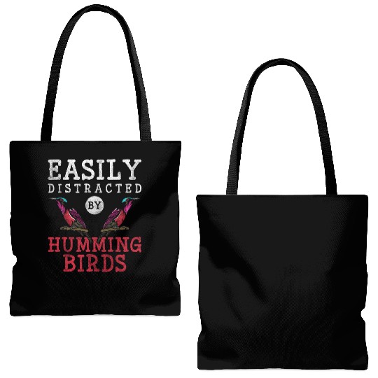 Hummingbird Animals Species Protection Nature Tote Bags (AOP)