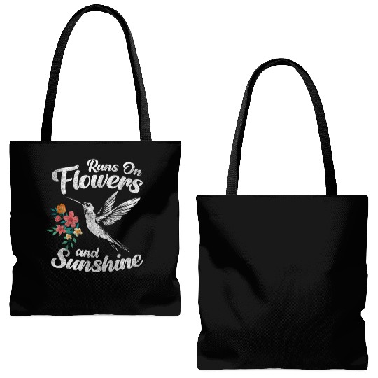 Hummingbird Nature Swarm Life Tote Bags (AOP)
