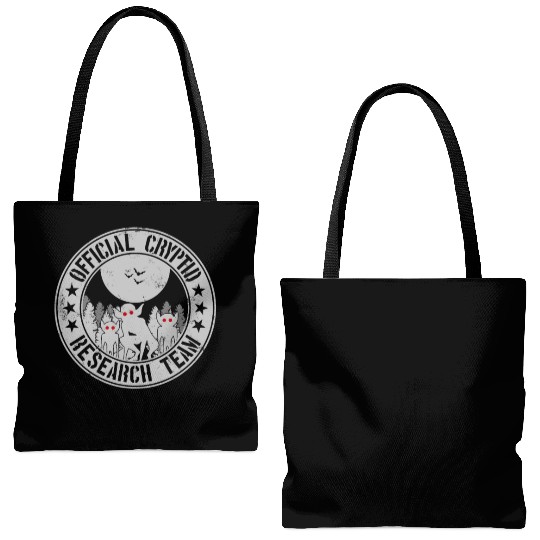Cryptid Research Team Aliens Hopkinsville Goblins Tote Bags (AOP)
