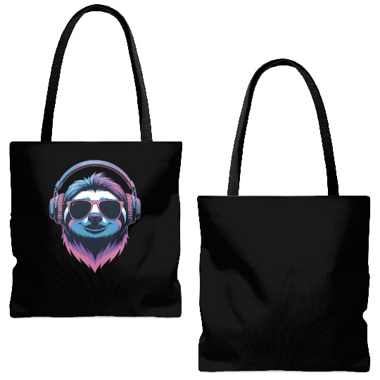 Groovy Gorilla Beats Tote Bags (AOP)