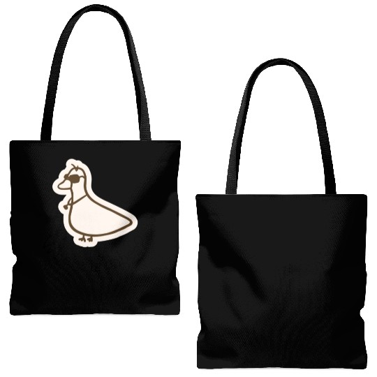 Where is babes Duck Tote Bags (AOP)
