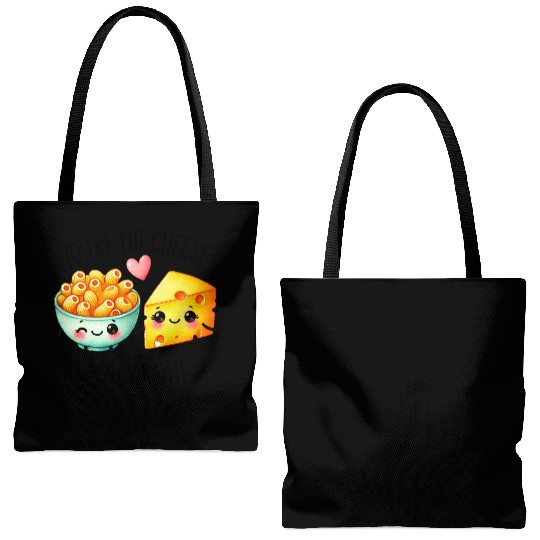You Are The Cheese to my Macaroni Tote Bags (AOP)