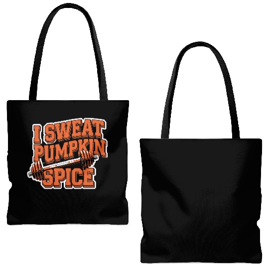 I Sweat Pumpkin Spice 5 Tote Bags (AOP)