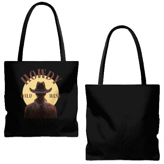 HOWDY Tote Bags (AOP)