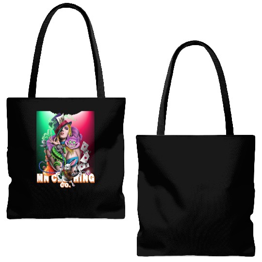 Biz Graphic Ladies Cropped Play your Cards Right Tote Bags (AOP)