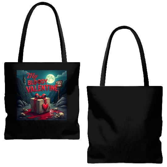 My bloody Valentine Tote Bags (AOP)