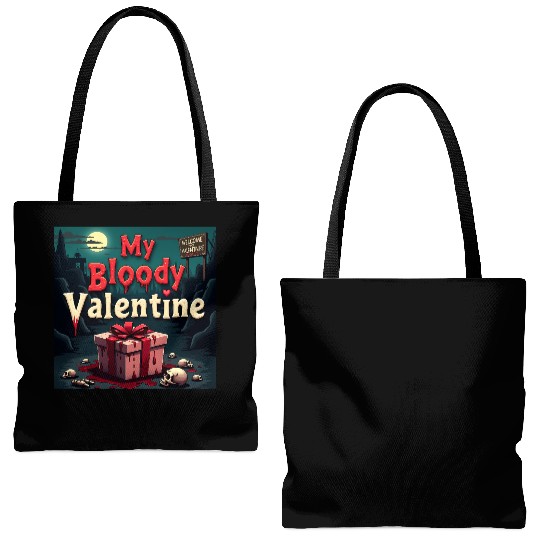 My bloody Valentine Tote Bags (AOP)