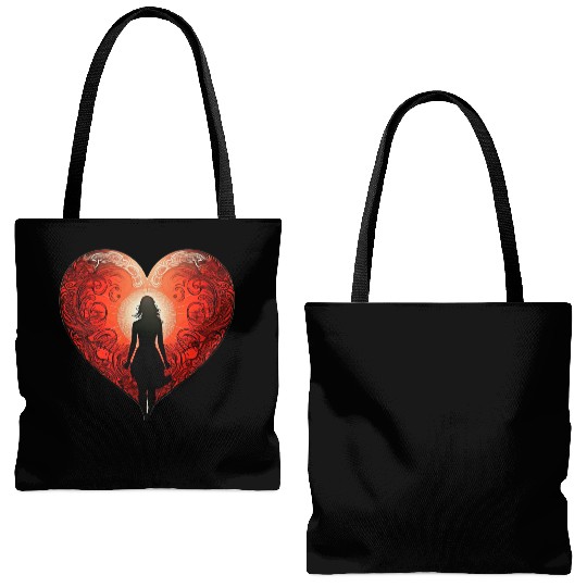 Valentine's Day Tote Bags (AOP)