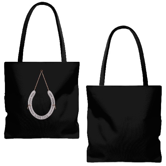 Horseshoe to bring you good luck Tote Bags (AOP)