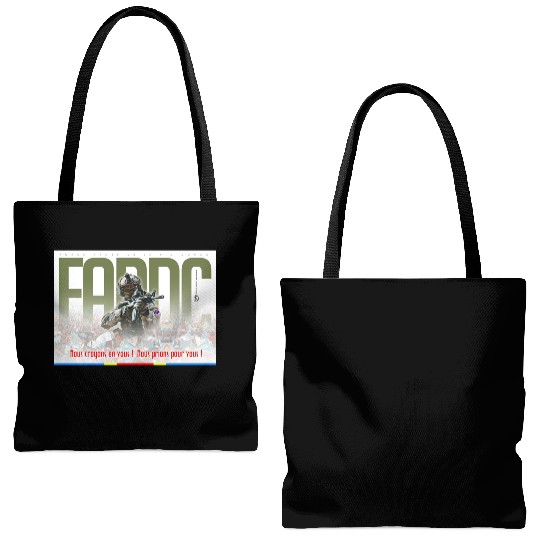 Support to the Armed Forces of DR Congo Tote Bags (AOP)