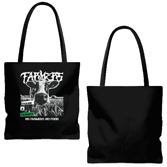 Thank a farmer DESIGN Tote Bags (AOP)