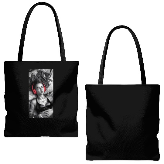 Aural Nirvana Tote Bags (AOP)