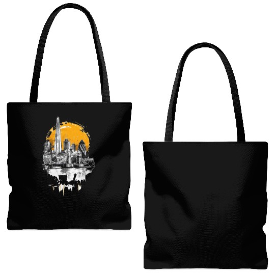 London Streets Tote Bags (AOP)