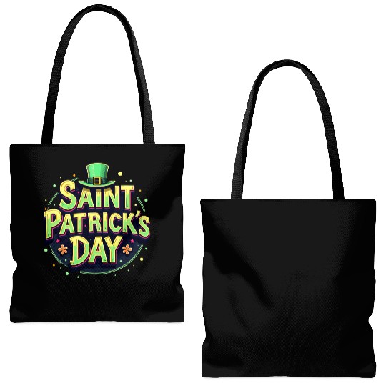 Saint Patrick`s Day Beer Tote Bags (AOP)
