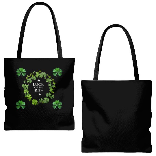 luck of the irish Tote Bags (AOP)