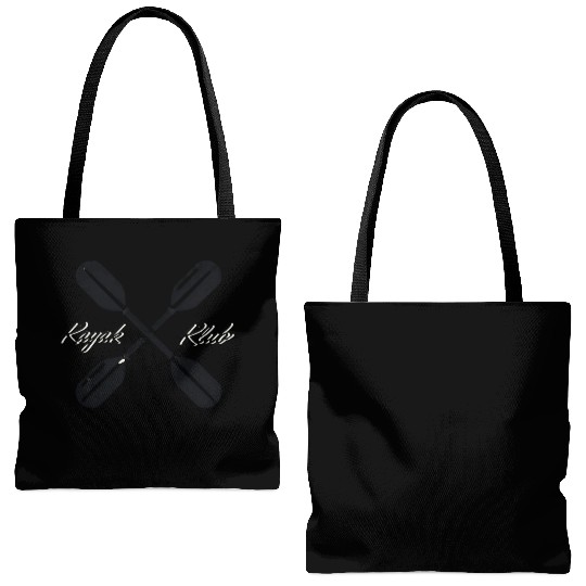 Kayak Klub Logo Tote Bags (AOP)