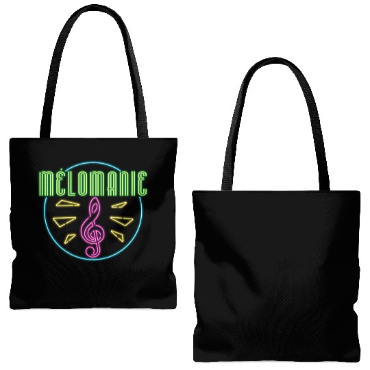 Techno House Party EDM Festival Goa Electro Rave Tote Bags (AOP)