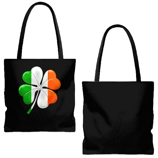 Irish Flag Ireland Flag ST PATRICKS DAY Tote Bags (AOP)