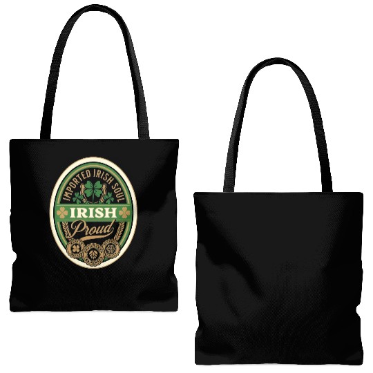 Kiss Me Im Irish 2025 Tote Bags (AOP)