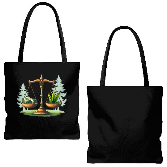 Eco Balance – Nature & Economy in Harmony Tote Bags (AOP)