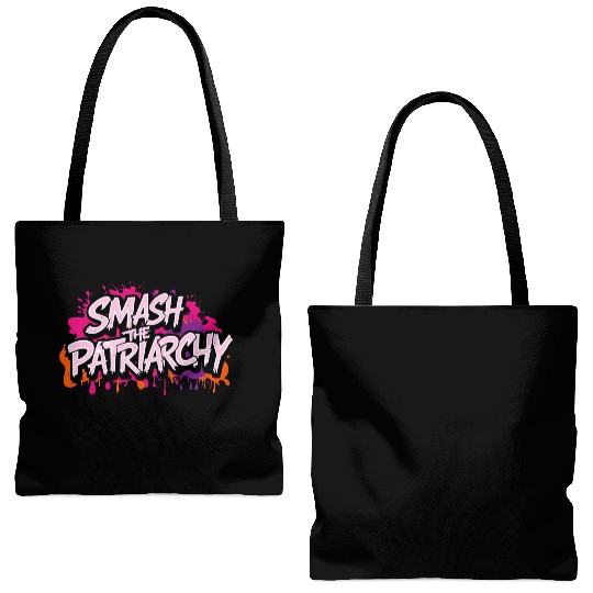 Smash The Patriarchy - International Womens Day Tote Bags (AOP)