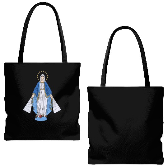 Mother Mary Tote Bags (AOP)