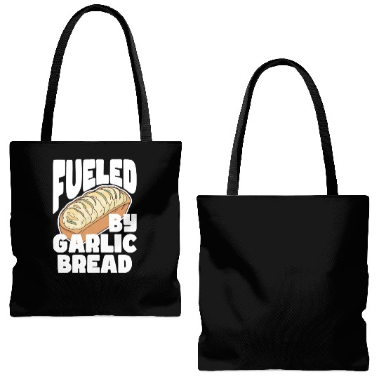 Fueled by Garlic Bread – Endless Power Tote Bags (AOP)