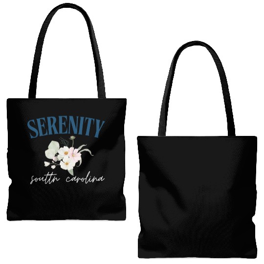 Serenity, SC Raglan Baseball Tote Bags (AOP)