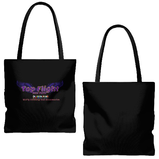 Top Flight Hood Patrol Clothing Design Tote Bags (AOP)