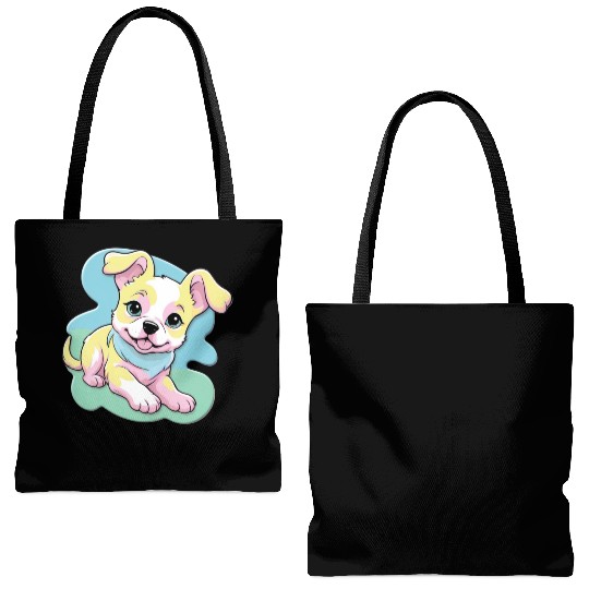 Bambino! - Puppy Tote Bags (AOP)