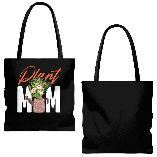 Plant Lover Gardening Plant Mom Tote Bags (AOP)