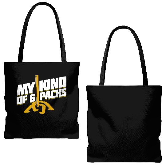 Horseshoe Pitching Tote Bags (AOP)