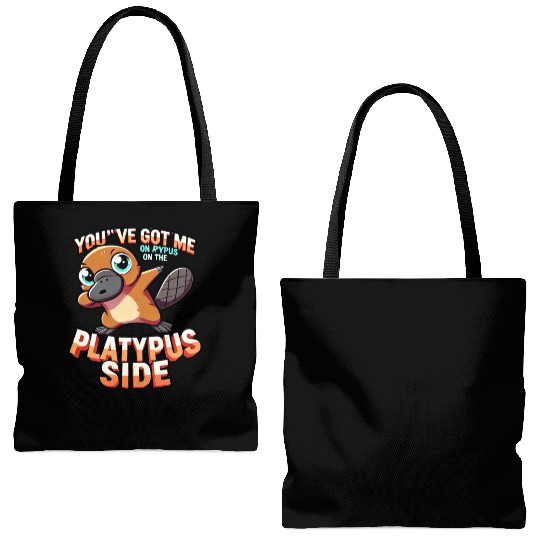 Platypus Energy Mode Tote Bags (AOP)