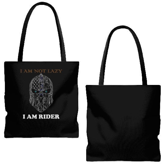 sparta Grunge Gothic Skull Tote Bags (AOP)