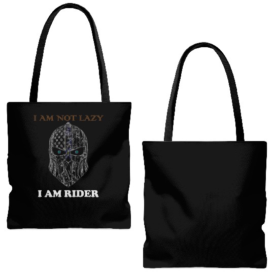 sparta Grunge Gothic Skull Tote Bags (AOP)